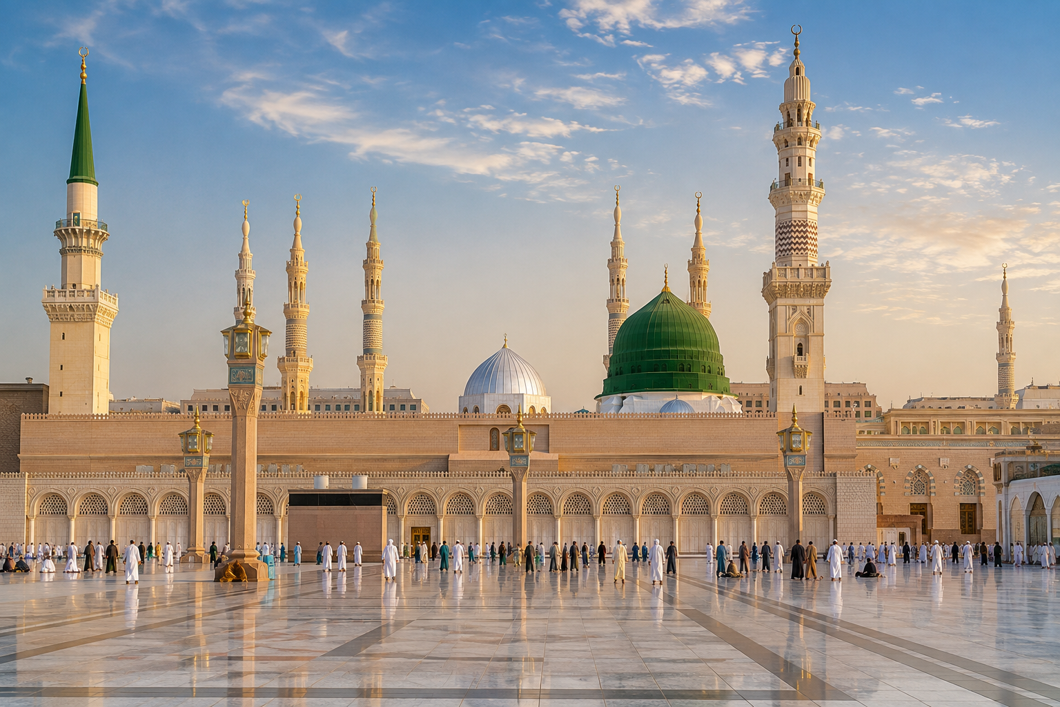 Al Hadi pilgrimage travel view
